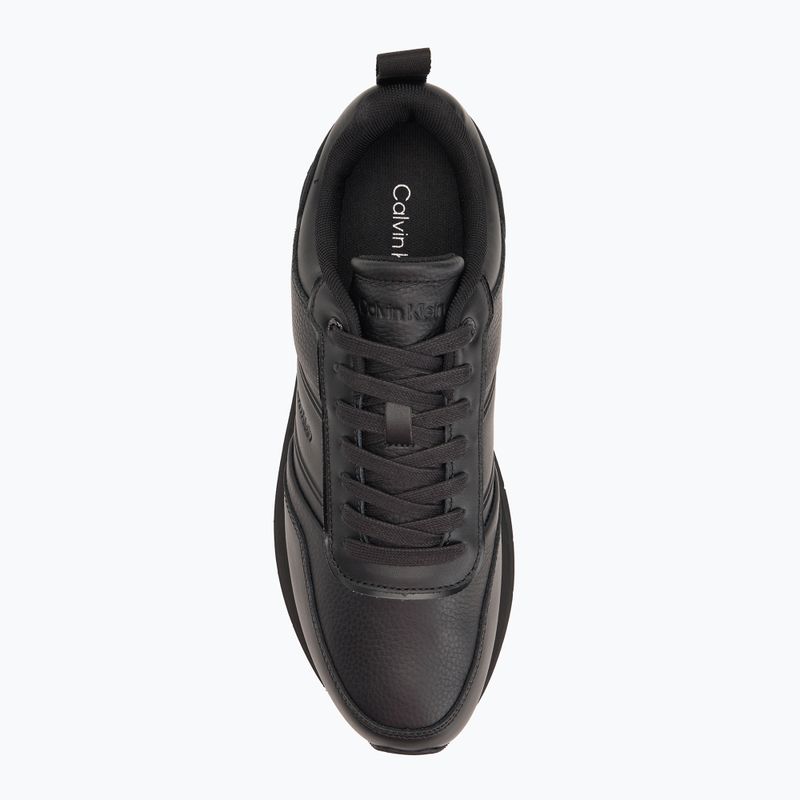 Încălțăminte pentru bărbați Calvin Klein HM0HM01897 Low Prof Runn Laceup Tape Triple Black 5