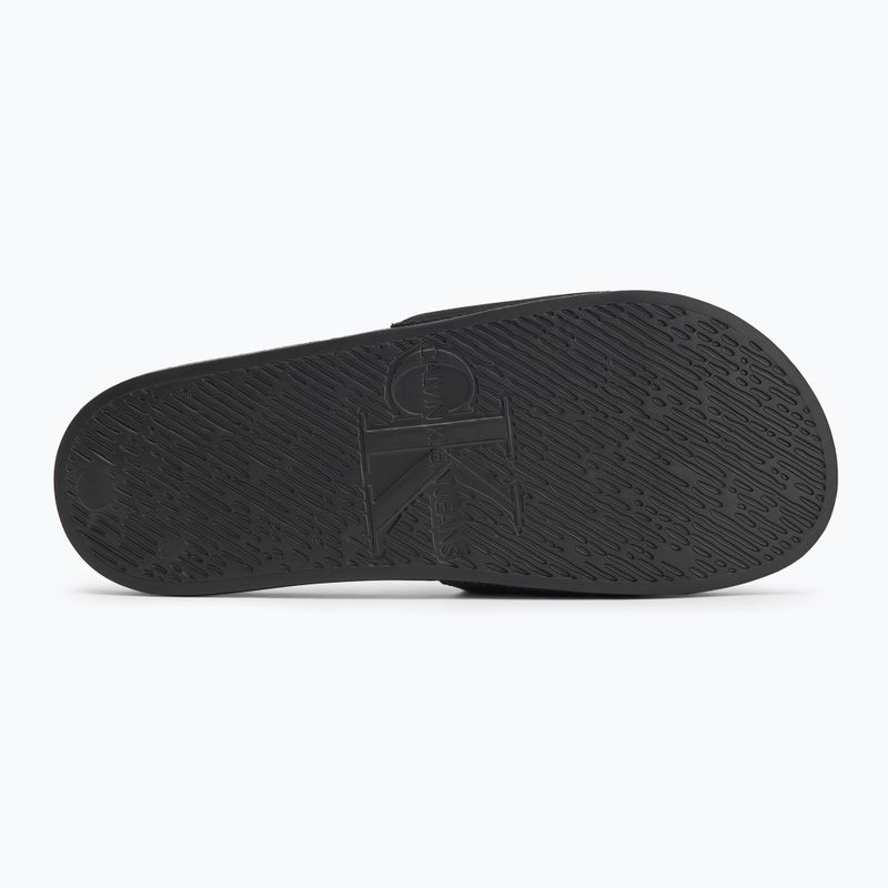 Papuci pentru bărbați Calvin Klein YM0YM01282 HF Mono CV Triple Black 4