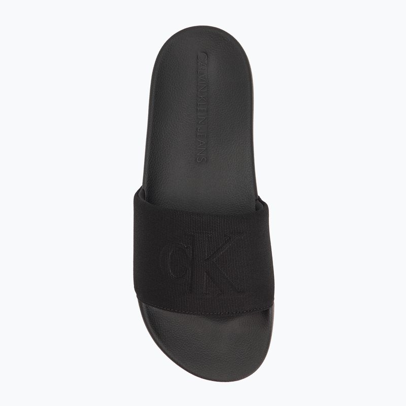 Papuci pentru bărbați Calvin Klein YM0YM01282 HF Mono CV Triple Black 5