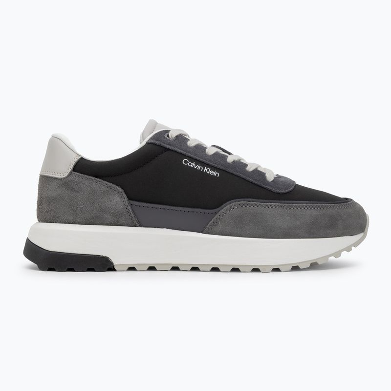 Încălțăminte pentru bărbați Calvin Klein HM0HM01714 Low Top Lace Up Repreve Mix Formal Gray/Eggshell/Creamy White 2