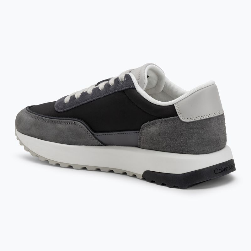 Încălțăminte pentru bărbați Calvin Klein HM0HM01714 Low Top Lace Up Repreve Mix Formal Gray/Eggshell/Creamy White 3