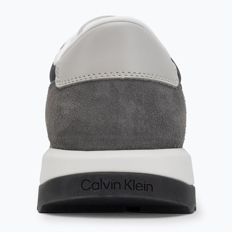 Încălțăminte pentru bărbați Calvin Klein HM0HM01714 Low Top Lace Up Repreve Mix Formal Gray/Eggshell/Creamy White 6