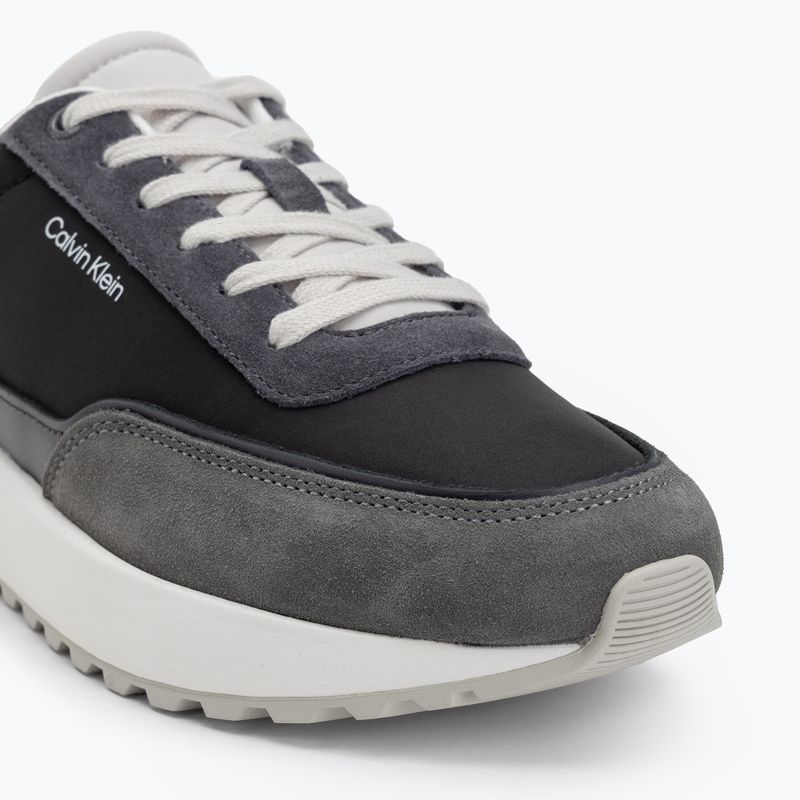 Încălțăminte pentru bărbați Calvin Klein HM0HM01714 Low Top Lace Up Repreve Mix Formal Gray/Eggshell/Creamy White 7
