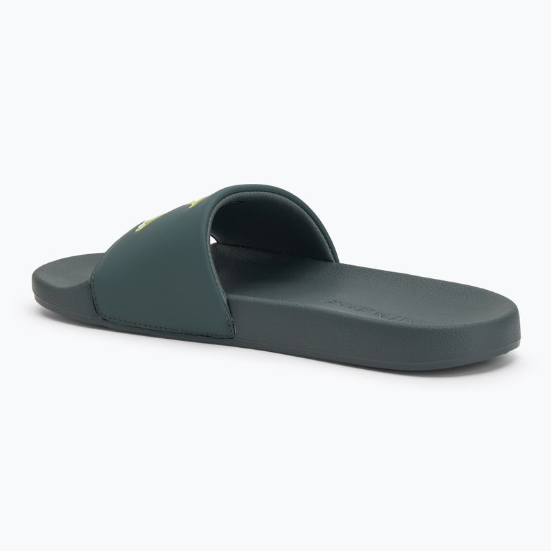Papuci pentru bărbați Calvin Klein YM0YM01281 Jelly Mono PU Seaside Aqua/White 3