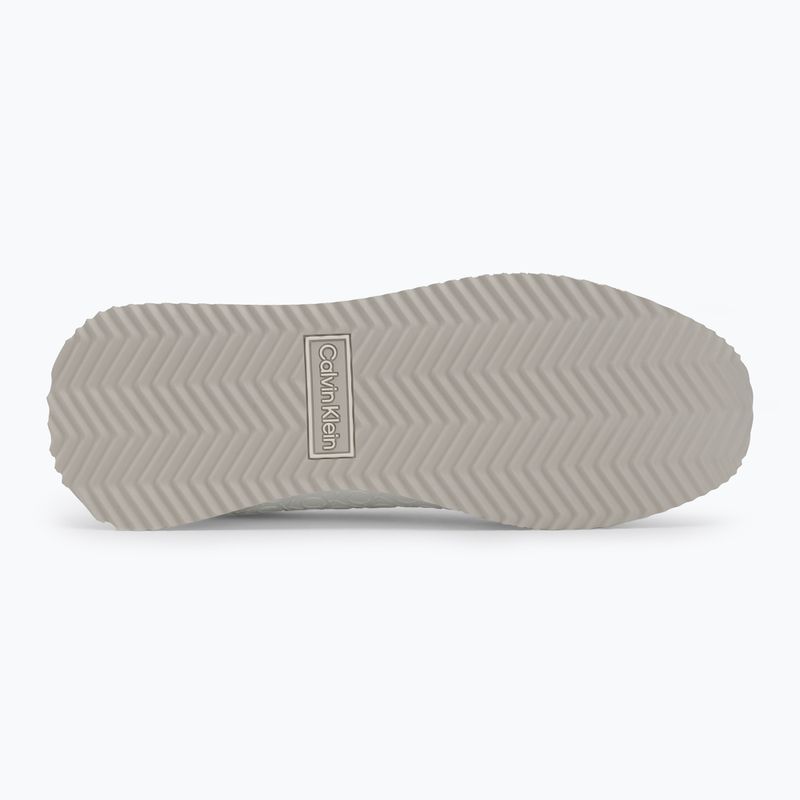 Încălțăminte pentru femei Calvin Klein HW0HW02574 Runner Lace Up Mono Pu Triple Bright White 4