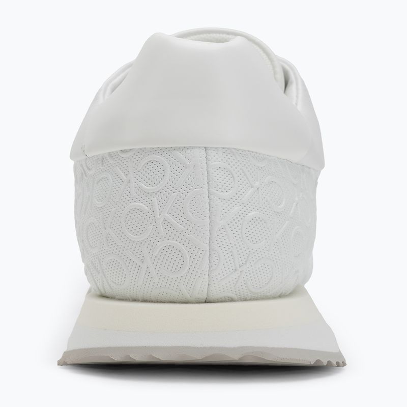 Încălțăminte pentru femei Calvin Klein HW0HW02574 Runner Lace Up Mono Pu Triple Bright White 6