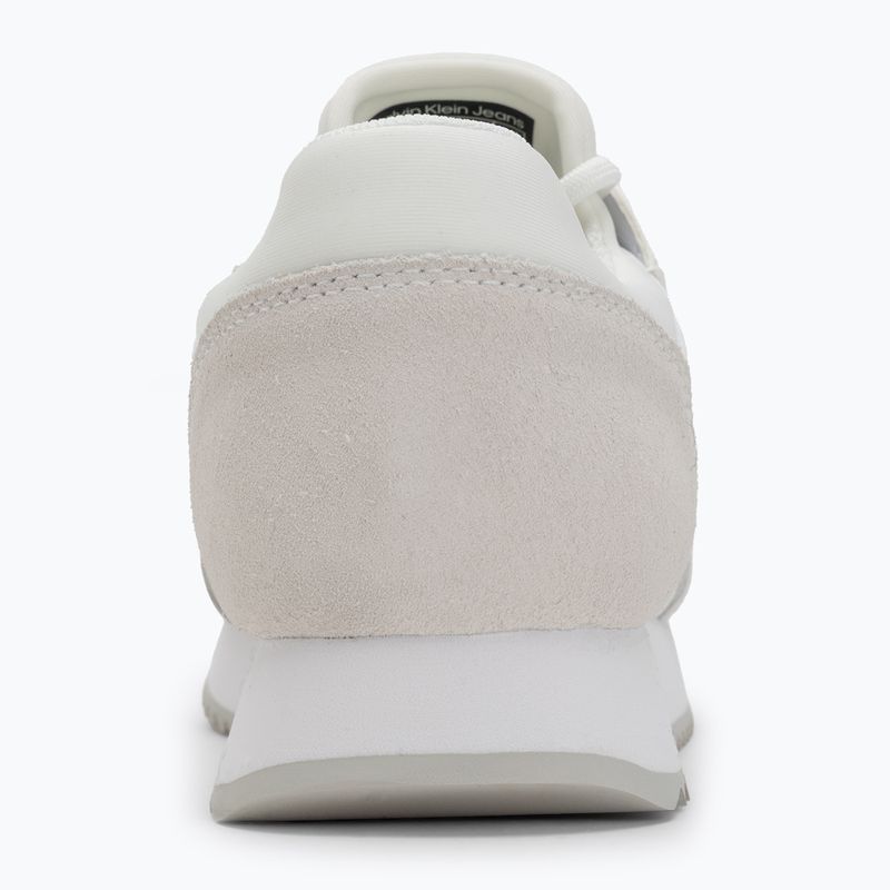 Încălțăminte pentru femei Calvin Klein YW0YW01644 Runner Laceup Sock Mg Nylon Mix Bright White/Black 6