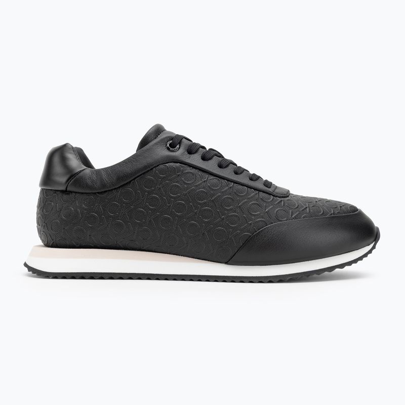 Încălțăminte pentru femei Calvin Klein HW0HW02574 Runner Lace Up Mono Pu Triple Bright White 2