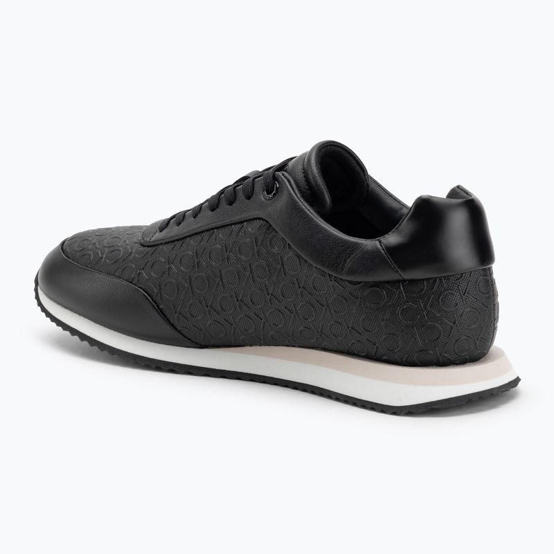 Încălțăminte pentru femei Calvin Klein HW0HW02574 Runner Lace Up Mono Pu Triple Bright White 3
