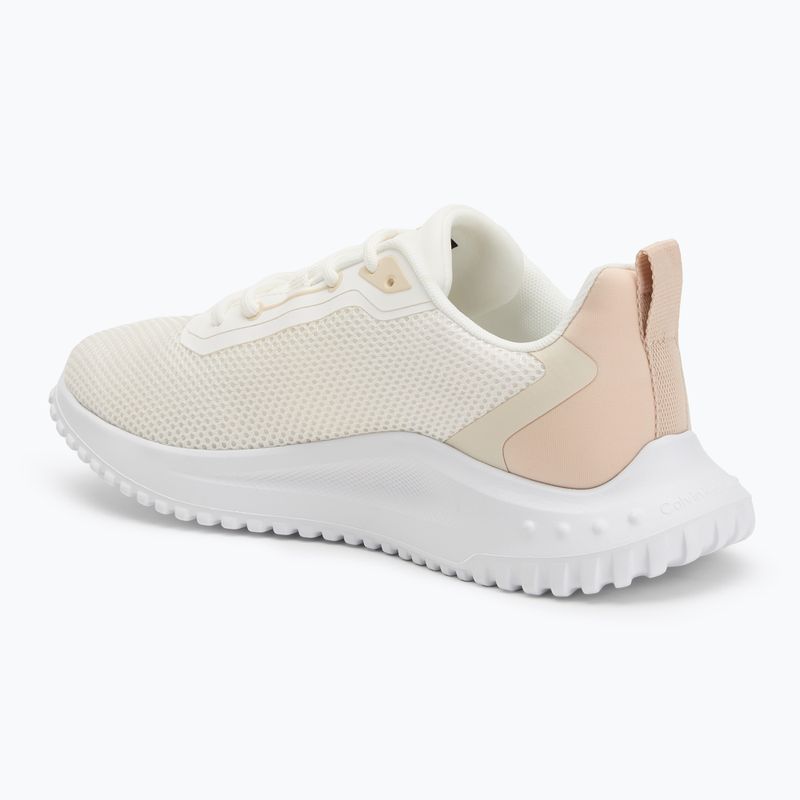 Încălțăminte pentru femei Calvin Klein YW0YW01851 Eva Runner L-Up Mix Mesh Logo Ck bright white/black 3