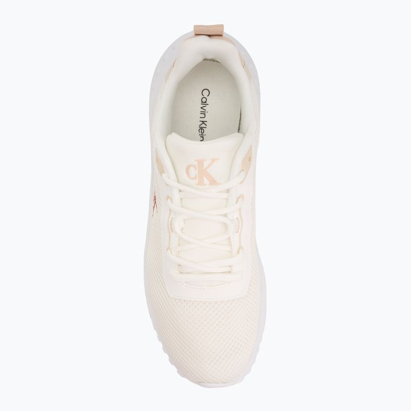 Încălțăminte pentru femei Calvin Klein YW0YW01851 Eva Runner L-Up Mix Mesh Logo Ck bright white/black 5