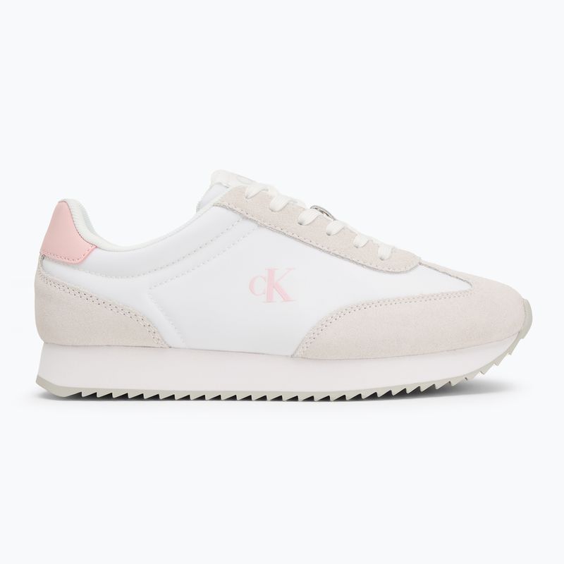 Încălțăminte pentru femei Calvin Klein YW0YW01828 Caleup Mg Nylon Mix Bright White/Sweet Pink 2