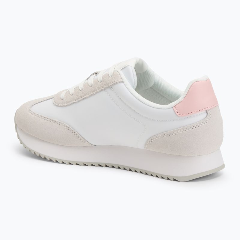 Încălțăminte pentru femei Calvin Klein YW0YW01828 Caleup Mg Nylon Mix Bright White/Sweet Pink 3