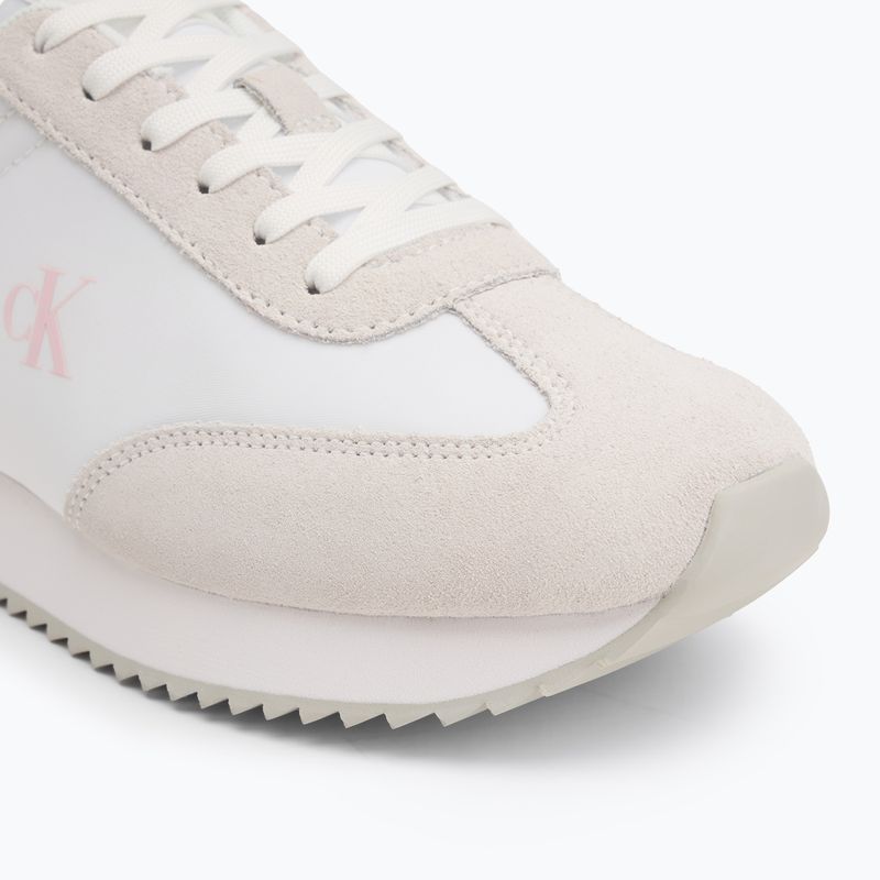 Încălțăminte pentru femei Calvin Klein YW0YW01828 Caleup Mg Nylon Mix Bright White/Sweet Pink 7