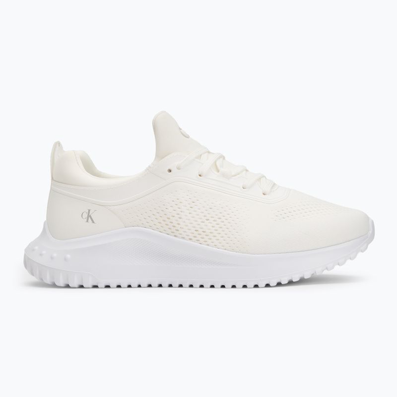 Încălțăminte pentru femei Calvin Klein YW0YW01855 Eva Runner Sock Mg Tech Mix triple bright white 2