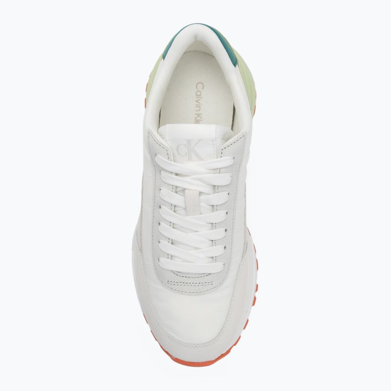 Încălțăminte pentru femei Calvin Klein YW0YW01852 Hike Runner Mg Nylon Mix bright white/oyster mushwroom 5