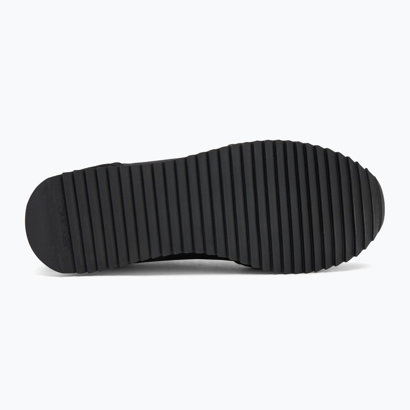 Încălțăminte pentru femei Calvin Klein YW0YW01644 Runner Laceup Sock Mg Nylon Mix black 4