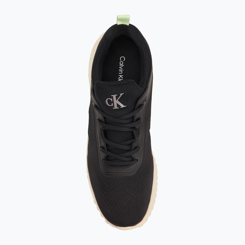 Încălțăminte pentru femei Calvin Klein YW0YW01855 Eva Runner Sock Mg Tech Mix black/pistachio/white jade 5