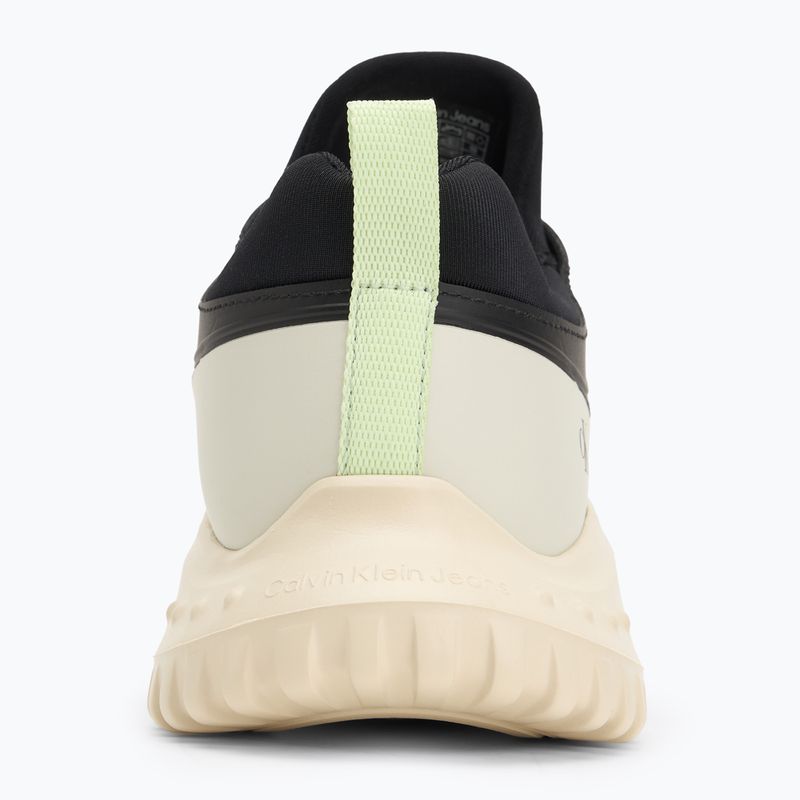 Încălțăminte pentru femei Calvin Klein YW0YW01855 Eva Runner Sock Mg Tech Mix black/pistachio/white jade 6