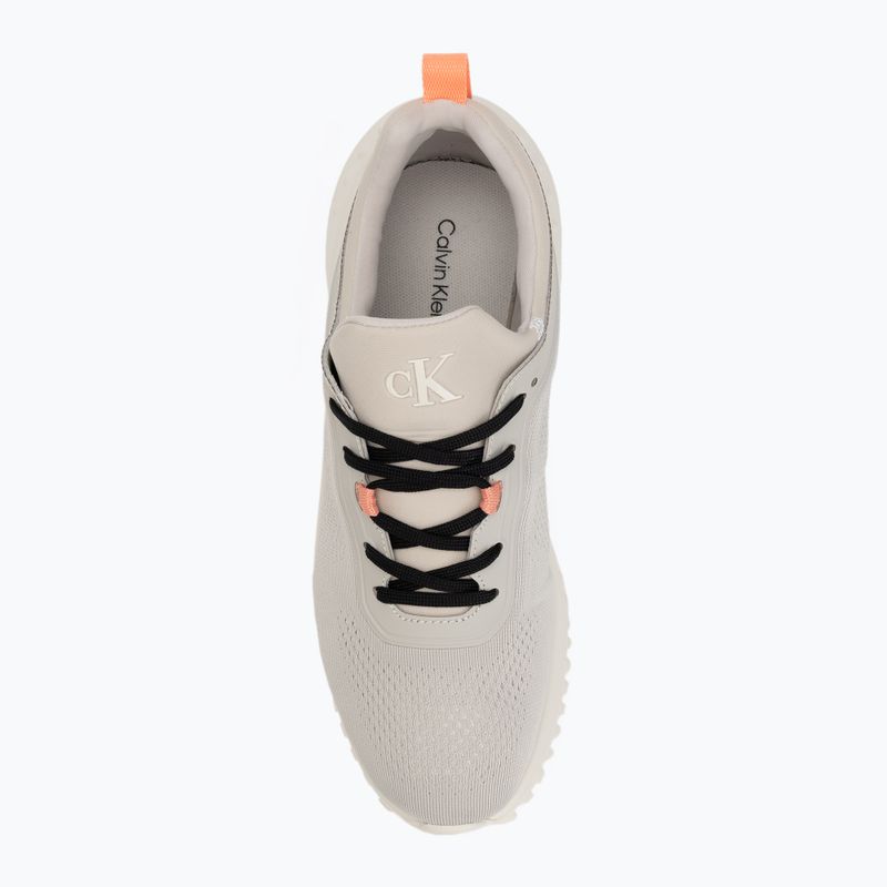 Încălțăminte pentru femei Calvin Klein YW0YW01855 Eva Runner Sock Mg Tech Mix monstruck/creamy white/orange 5