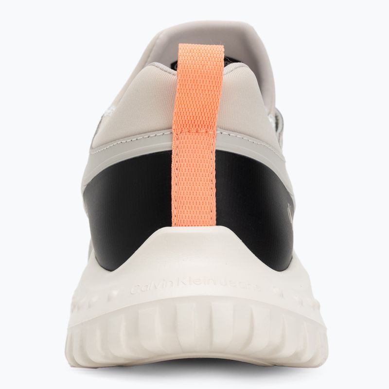 Încălțăminte pentru femei Calvin Klein YW0YW01855 Eva Runner Sock Mg Tech Mix monstruck/creamy white/orange 6