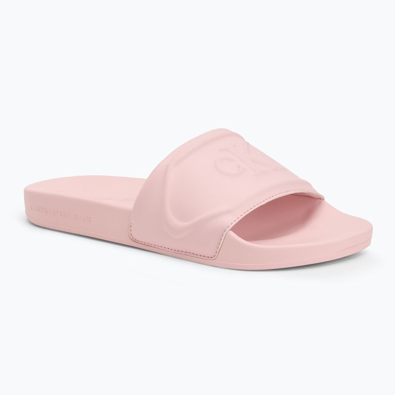 Papuci pentru femei Calvin Klein YW0YW01879 Pu Hf Mg sweet pink