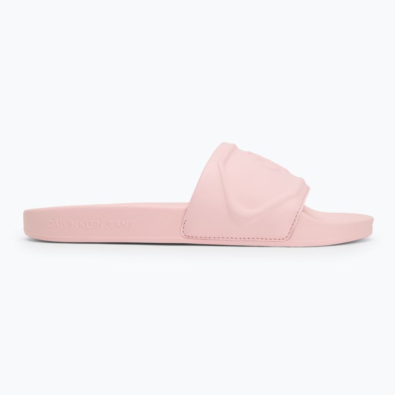 Papuci pentru femei Calvin Klein YW0YW01879 Pu Hf Mg sweet pink 2
