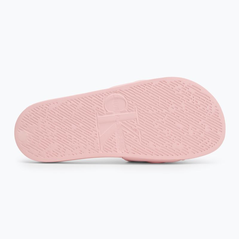 Papuci pentru femei Calvin Klein YW0YW01879 Pu Hf Mg sweet pink 4