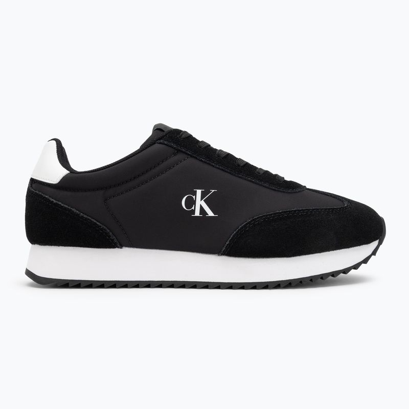 Încălțăminte pentru femei Calvin Klein YW0YW01828 Caleup Mg Nylon Mix Black/Bright White 2