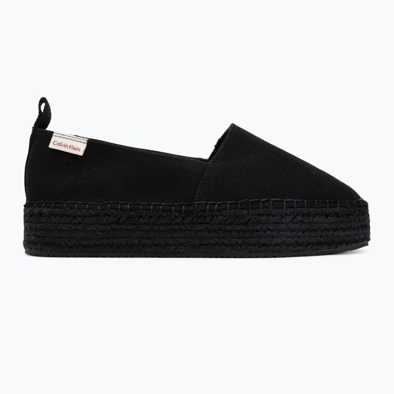 Espadrile pentru femei Calvin Klein YW0YW01871 Platform ML CS ck black 2