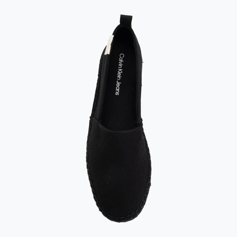 Espadrile pentru femei Calvin Klein YW0YW01871 Platform ML CS ck black 5