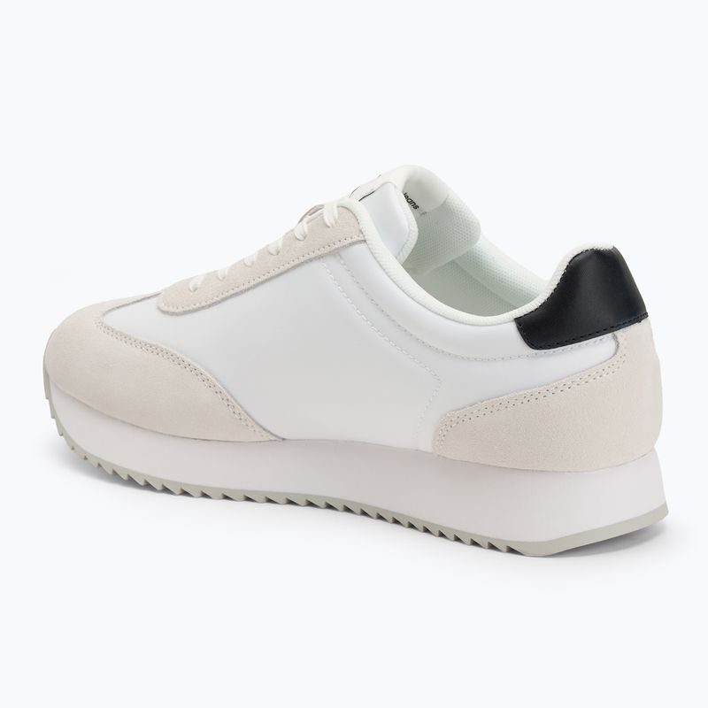 Încălțăminte pentru bărbați Calvin Klein YM0YM01325 Retro Runner Lace Up Ny-Su Bright White/Black 3