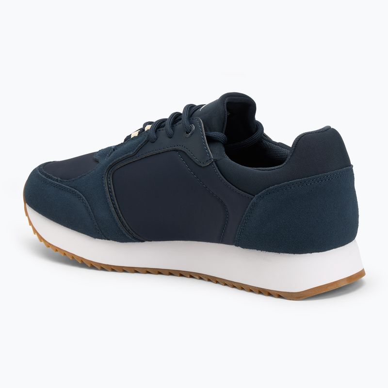 Încălțăminte pentru bărbați Calvin Klein YM0YM01326 Retro Runner Sock Lace Up Ny-Su Calvin Navy/Bright White/Gum 3