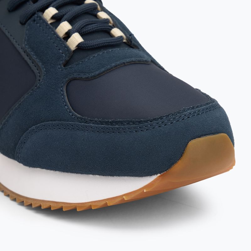 Încălțăminte pentru bărbați Calvin Klein YM0YM01326 Retro Runner Sock Lace Up Ny-Su Calvin Navy/Bright White/Gum 7