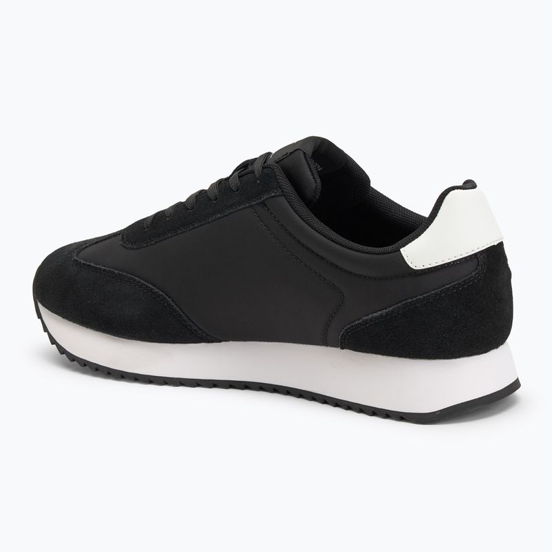 Încălțăminte pentru bărbați Calvin Klein YM0YM01325 Retro Runner Lace Up Ny-Su Black/Bright White 3