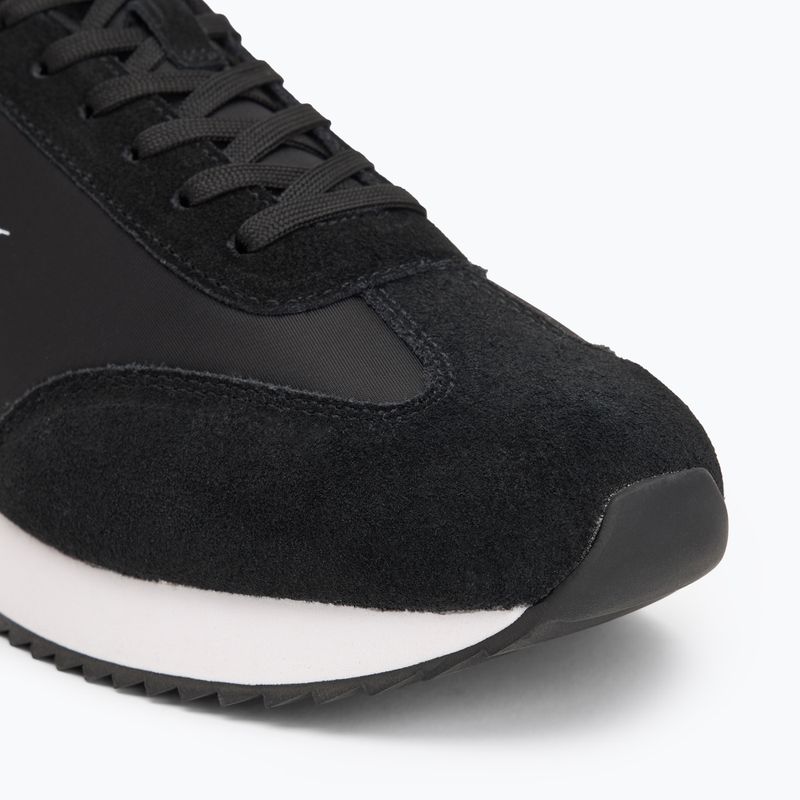 Încălțăminte pentru bărbați Calvin Klein YM0YM01325 Retro Runner Lace Up Ny-Su Black/Bright White 7