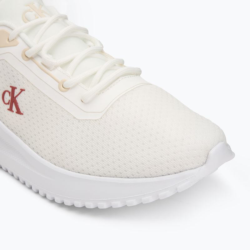Încălțăminte pentru bărbați Calvin Klein YM0YM01285 Hike Runner Mix Mesh Bright White/Moonstruck/Tandoori 7