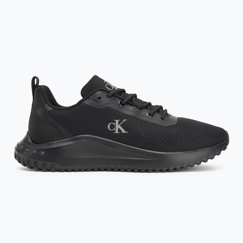 Încălțăminte pentru bărbați Calvin Klein YM0YM01285 Hike Runner Mix Mesh Triple Black 2