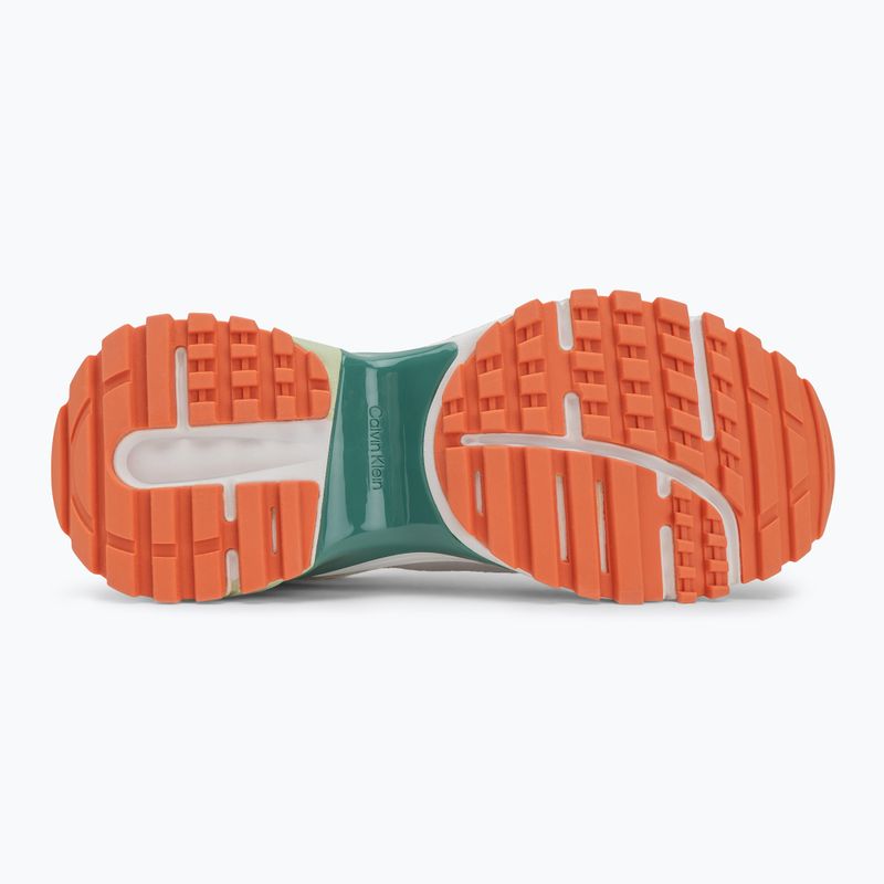 Încălțăminte pentru bărbați Calvin Klein YM0YM01292 Hike Runner Casual Ny-Su Bright White/Wild Green/Tigerilily 4