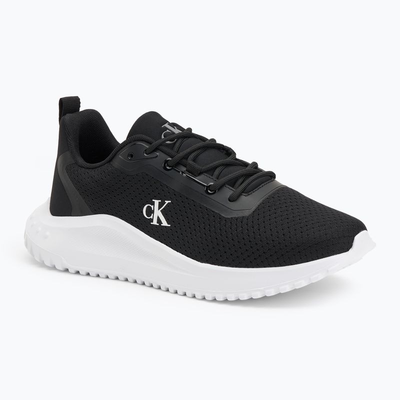 Încălțăminte pentru bărbați Calvin Klein YM0YM01285 Hike Runner Mix Mesh Black/Bright White