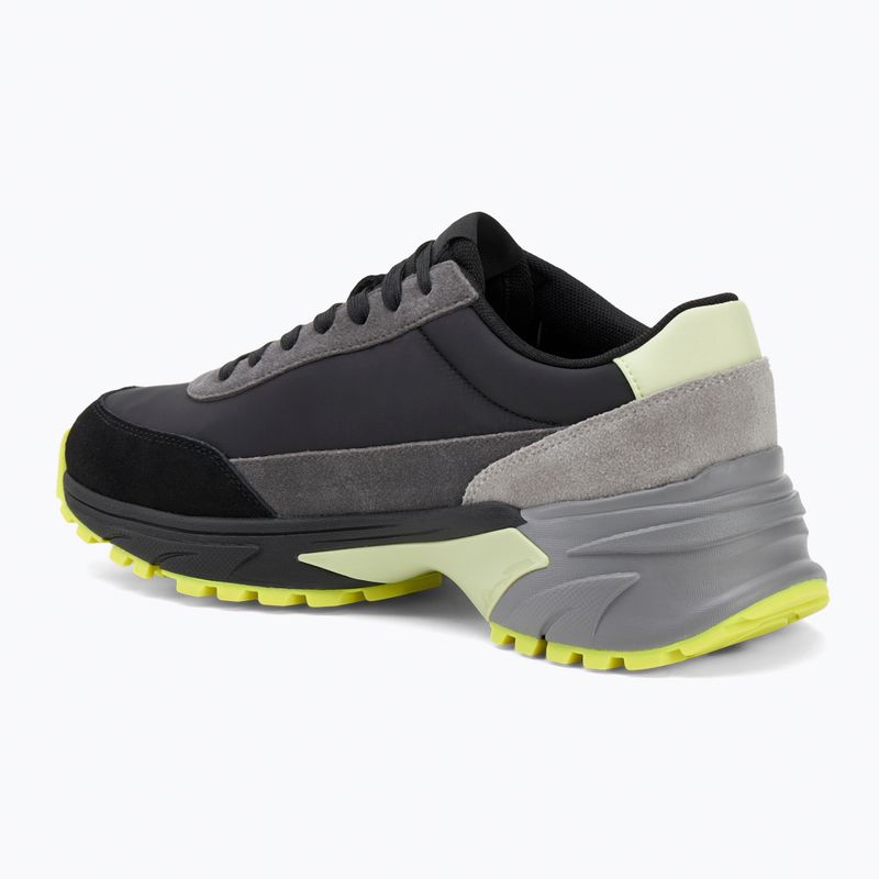 Încălțăminte pentru bărbați Calvin Klein YM0YM01292 Hike Runner Casual Ny-Su Ck Black/Granite Grey/Wild Lime 3