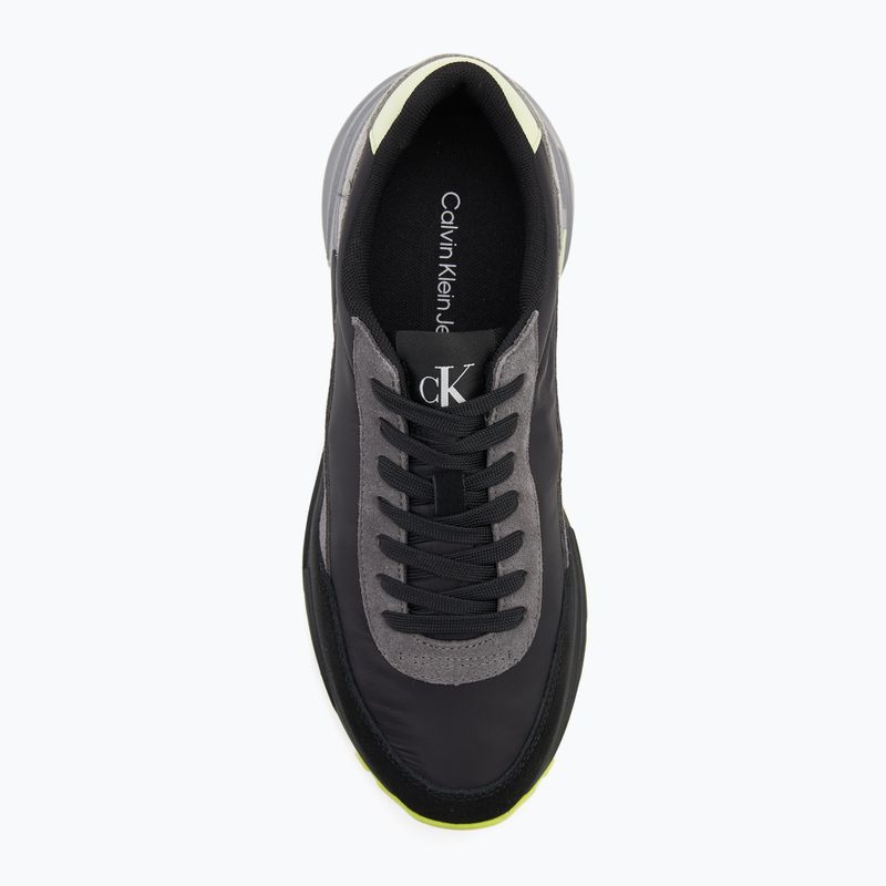 Încălțăminte pentru bărbați Calvin Klein YM0YM01292 Hike Runner Casual Ny-Su Ck Black/Granite Grey/Wild Lime 5