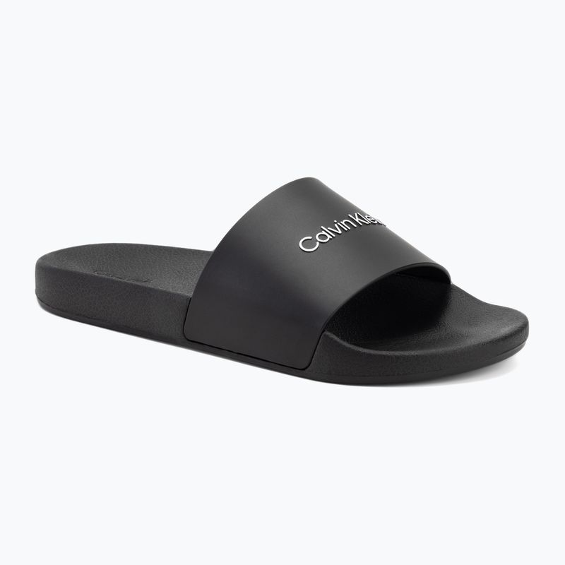 Papuci pentru bărbați  Calvin Klein HM0HM00455 Pool Slide Rubber black