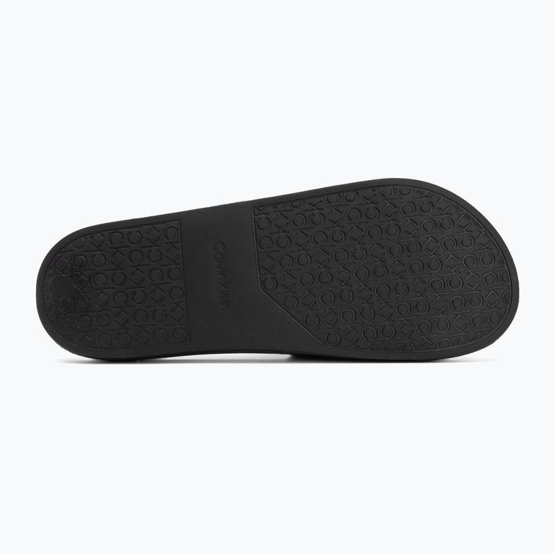 Papuci pentru bărbați  Calvin Klein HM0HM00455 Pool Slide Rubber black 4