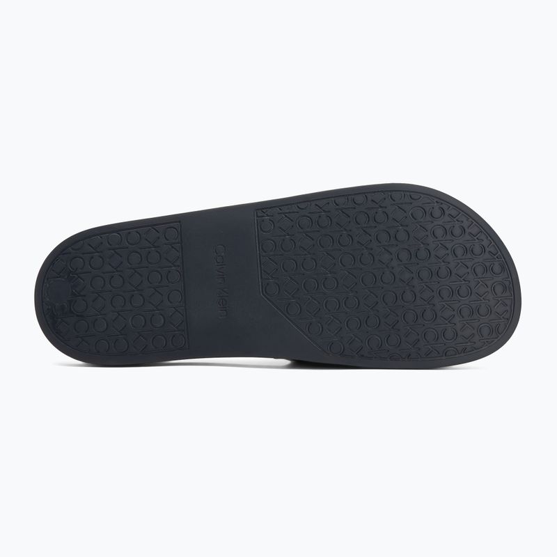 Papuci pentru bărbați  Calvin Klein HM0HM00455 Pool Slide Rubber navy 4