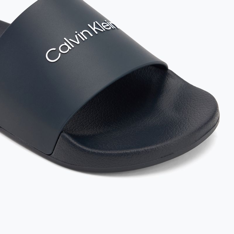 Papuci pentru bărbați  Calvin Klein HM0HM00455 Pool Slide Rubber navy 7