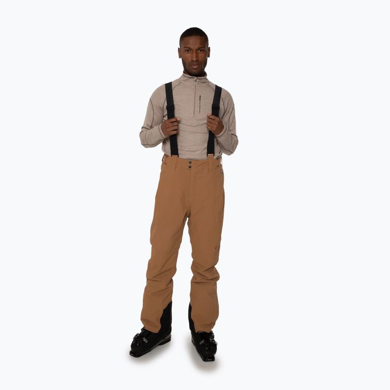 Pantaloni de schi bărbați Protest Owens bej 4791900 4791900 2