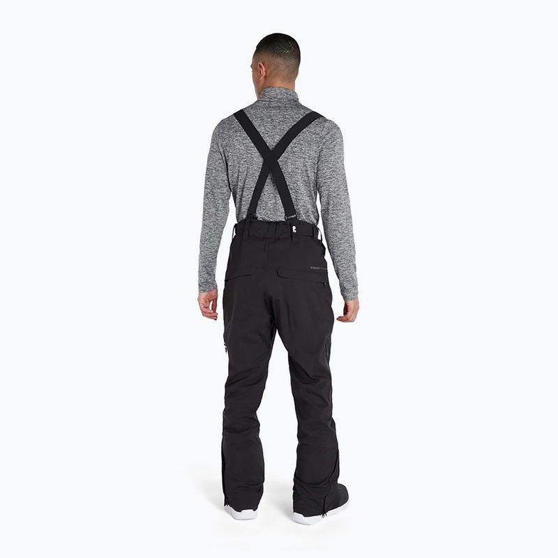 Pantaloni de schi Protest Miikka pentru bărbați, negru adevărat 3
