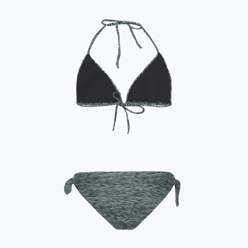 Costum de baie două piese pentru femei Protest Prtiquitos Bikini triunghiular verde P7619021 2