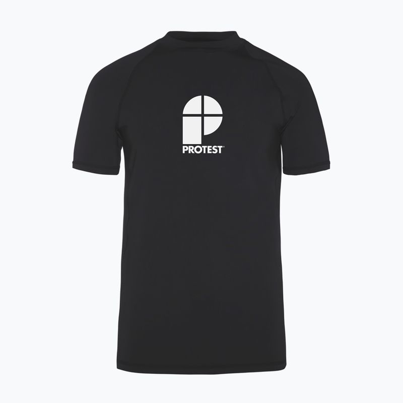 Tricou de antrenament pentru bărbați Protest Prtcater rashguard SS negru P7797200 5